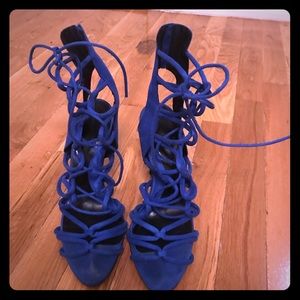 Zara size 40 caged sandals.